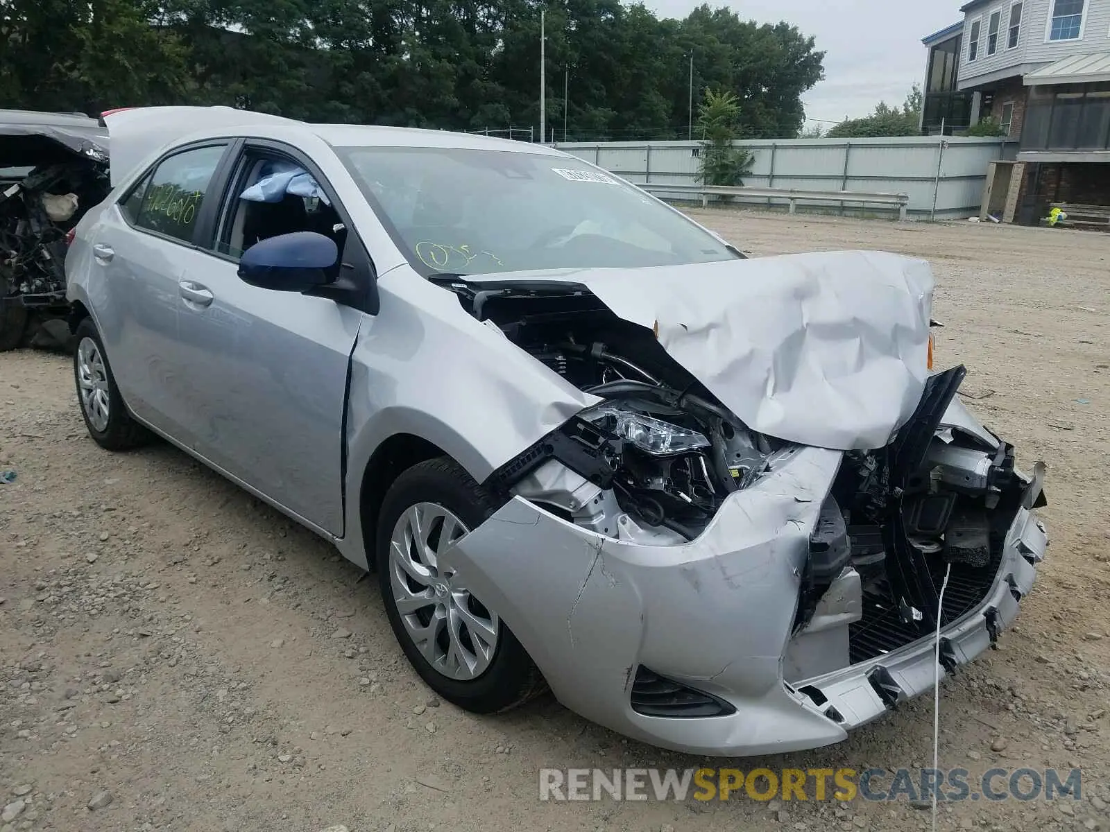 1 Photograph of a damaged car 2T1BURHE8KC234767 TOYOTA COROLLA 2019
