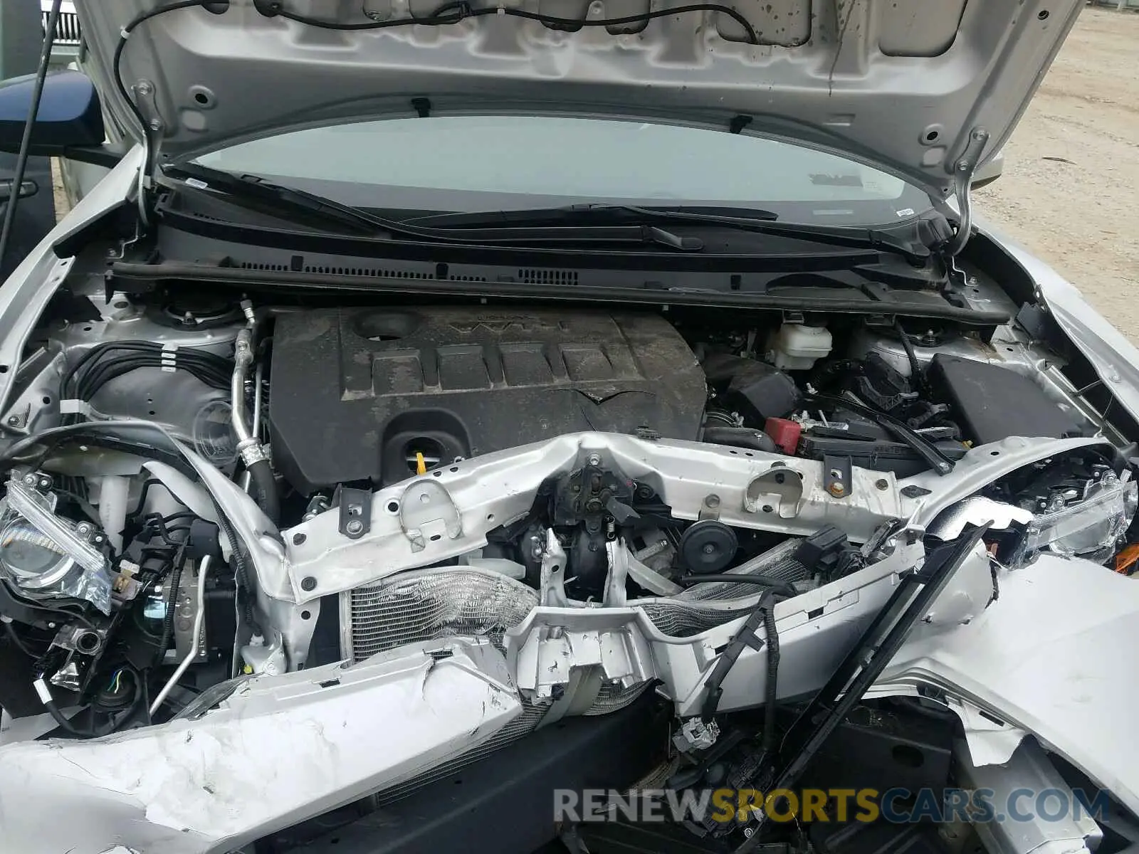 7 Photograph of a damaged car 2T1BURHE8KC234767 TOYOTA COROLLA 2019