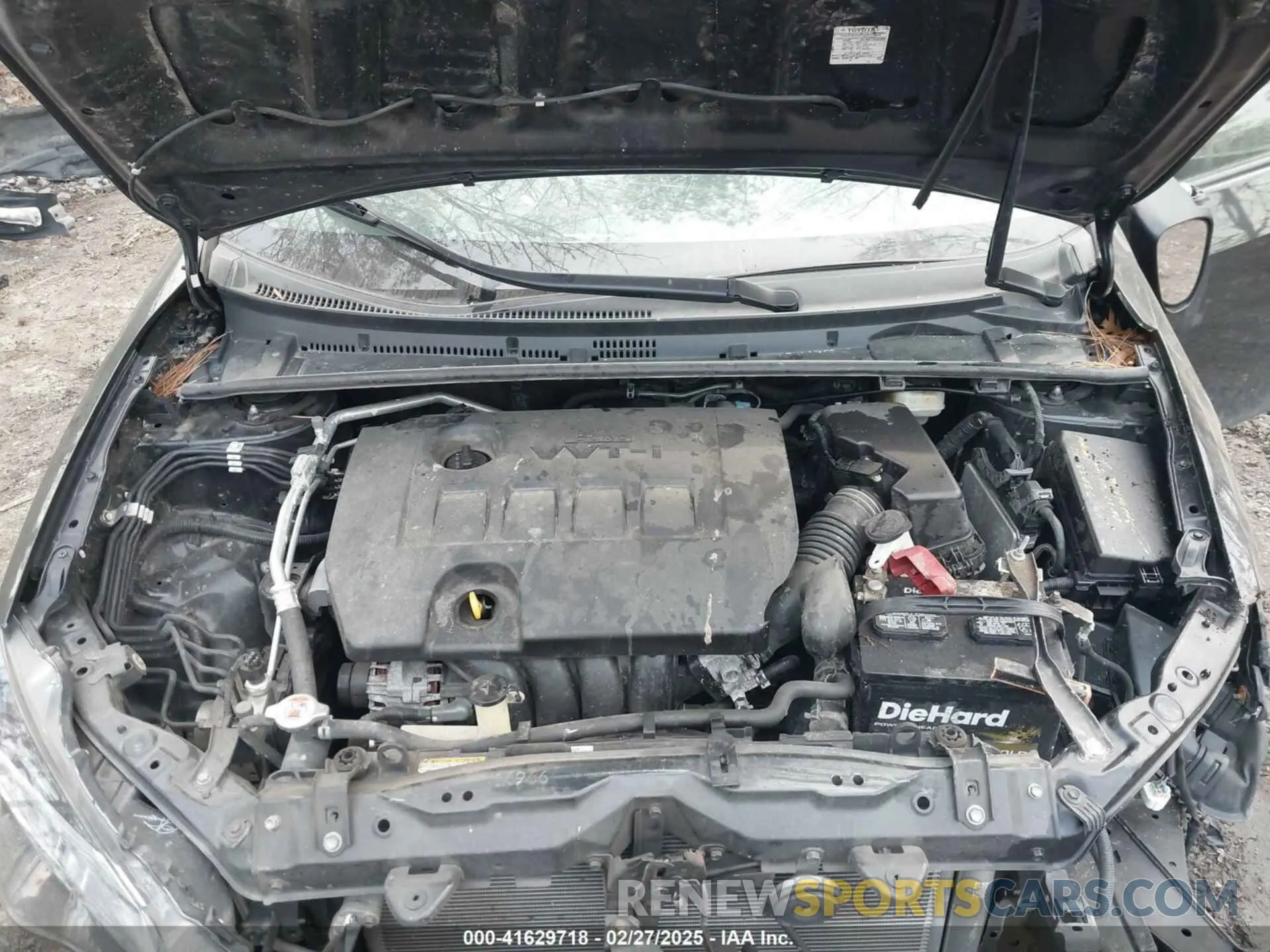 10 Photograph of a damaged car 2T1BURHE9KC136783 TOYOTA COROLLA 2019