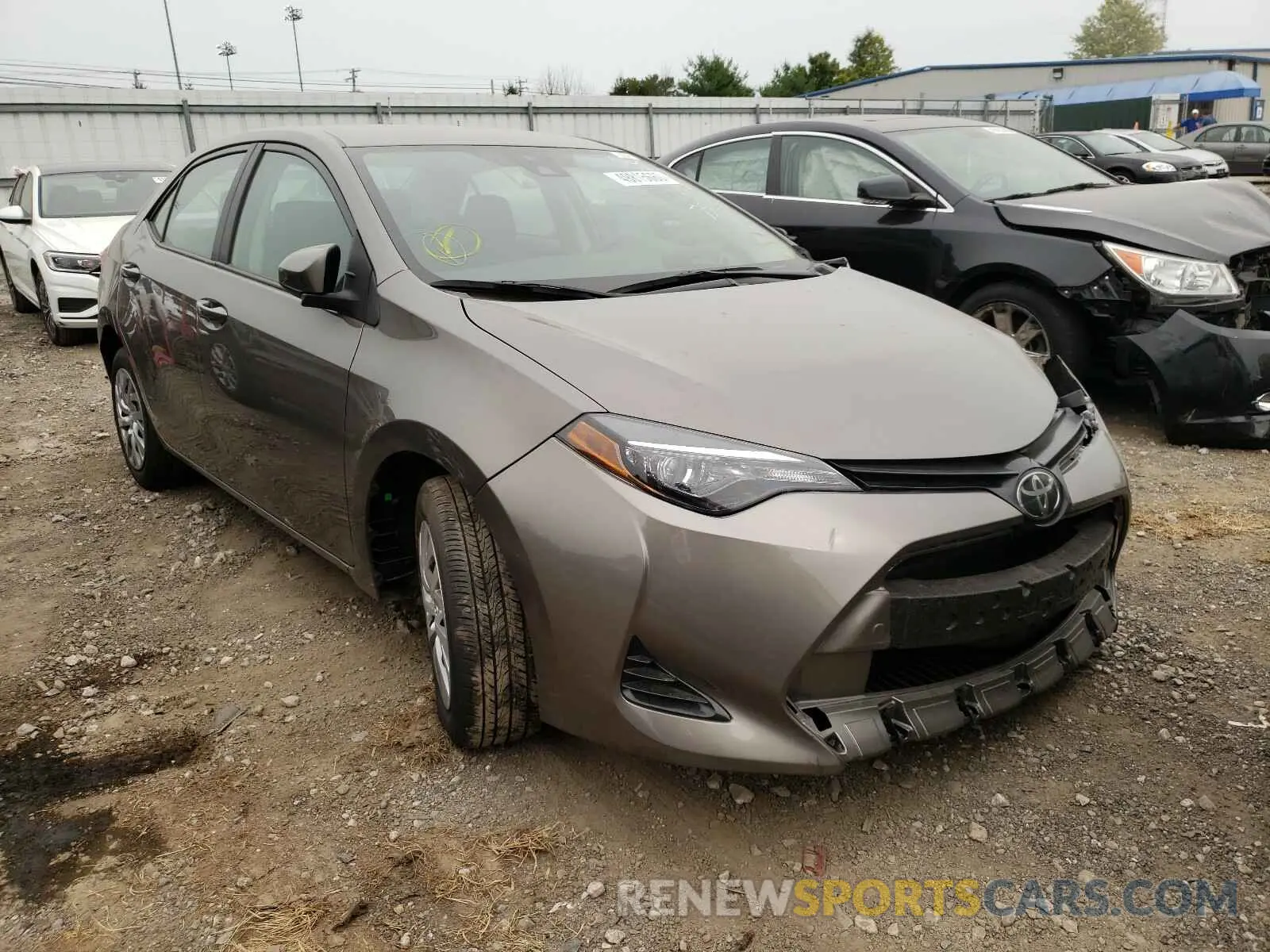 1 Photograph of a damaged car 2T1BURHE9KC137741 TOYOTA COROLLA 2019