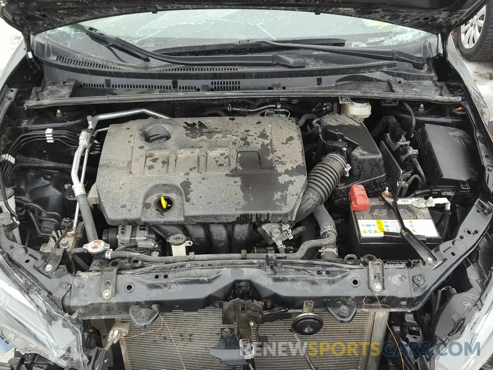 7 Photograph of a damaged car 2T1BURHE9KC137755 TOYOTA COROLLA 2019