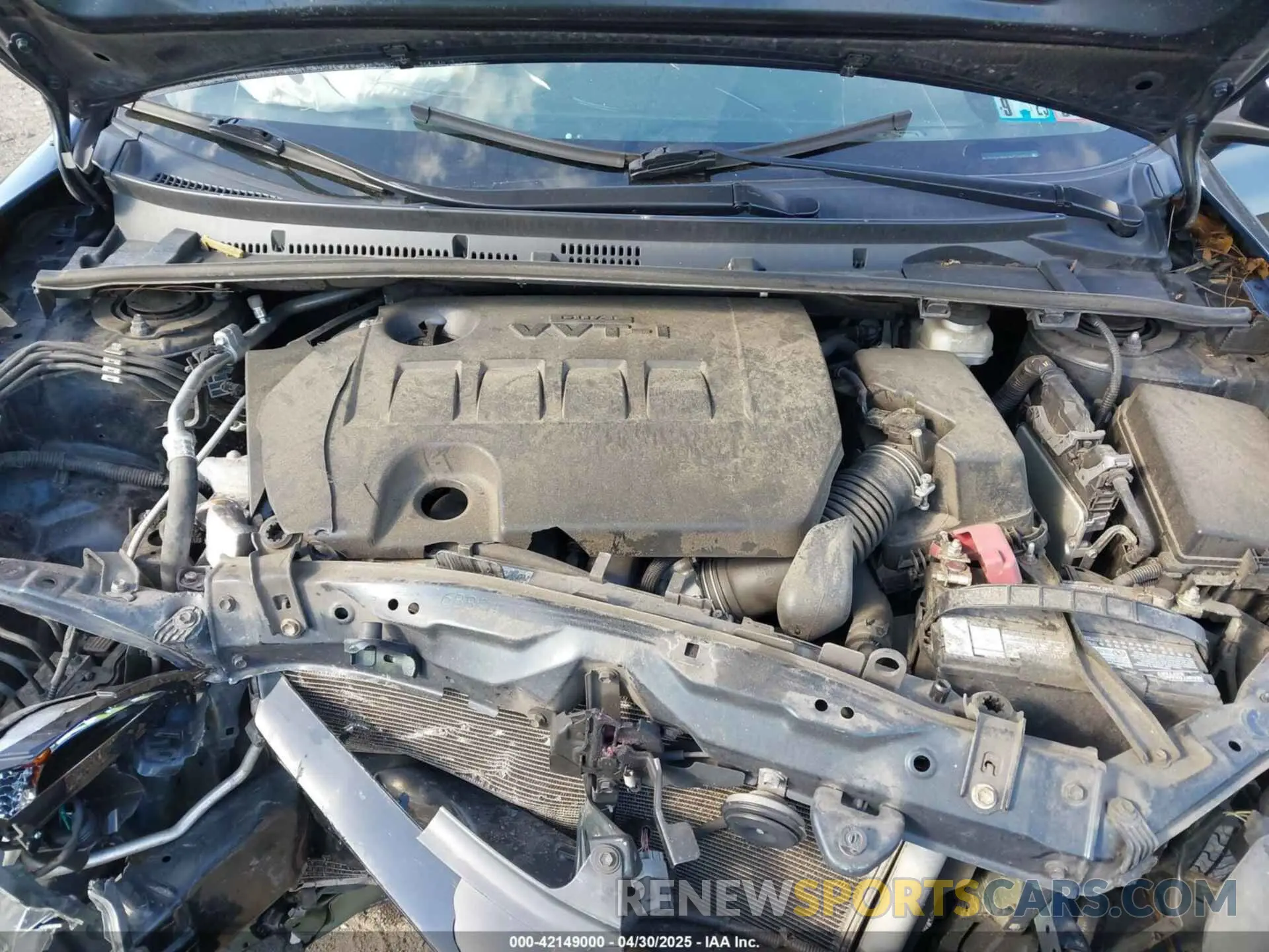10 Фотография поврежденного автомобиля 2T1BURHE9KC140641 TOYOTA COROLLA 2019