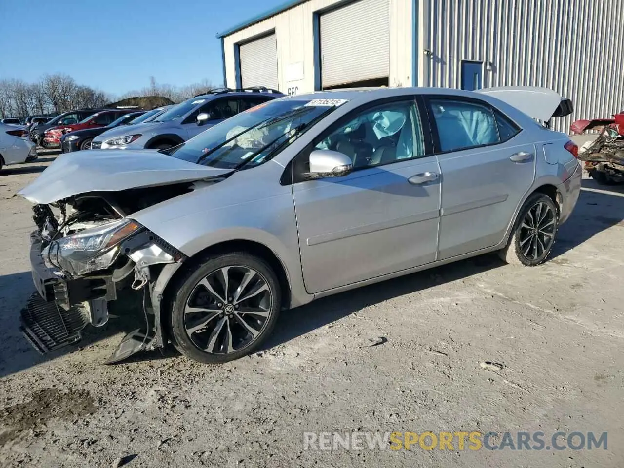 1 Фотография поврежденного автомобиля 2T1BURHE9KC150036 TOYOTA COROLLA 2019