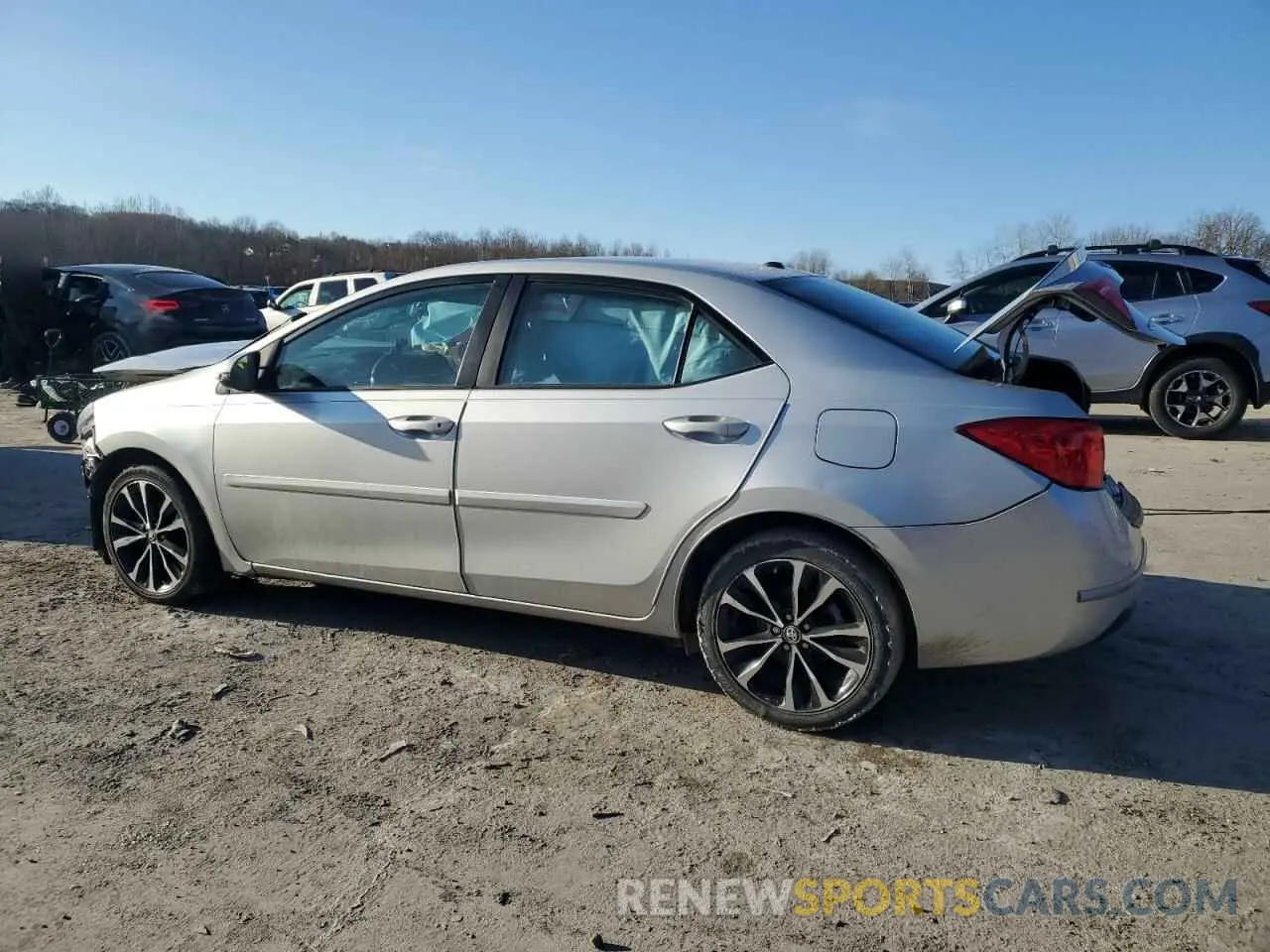 2 Фотография поврежденного автомобиля 2T1BURHE9KC150036 TOYOTA COROLLA 2019