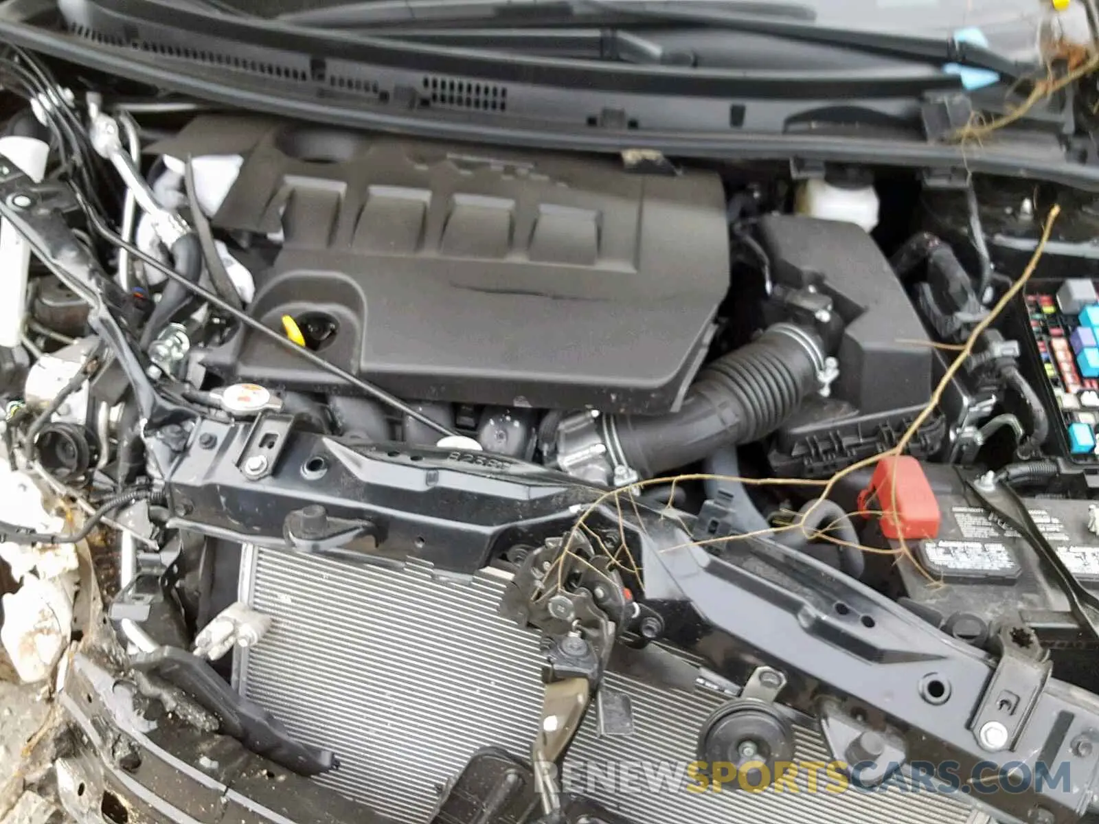 7 Photograph of a damaged car 2T1BURHE9KC154197 TOYOTA COROLLA 2019