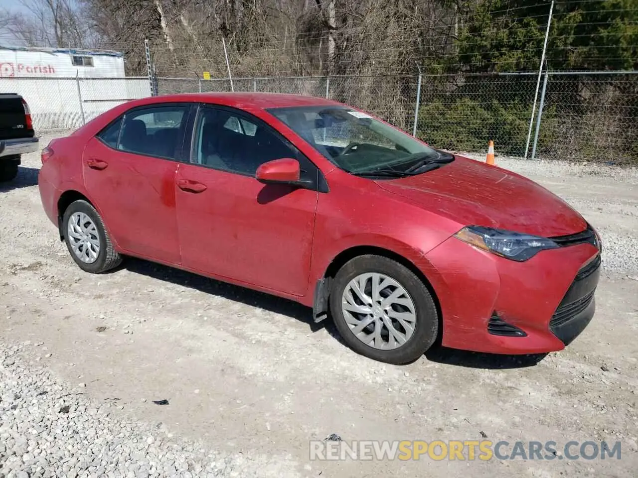 4 Фотография поврежденного автомобиля 2T1BURHE9KC157004 TOYOTA COROLLA 2019