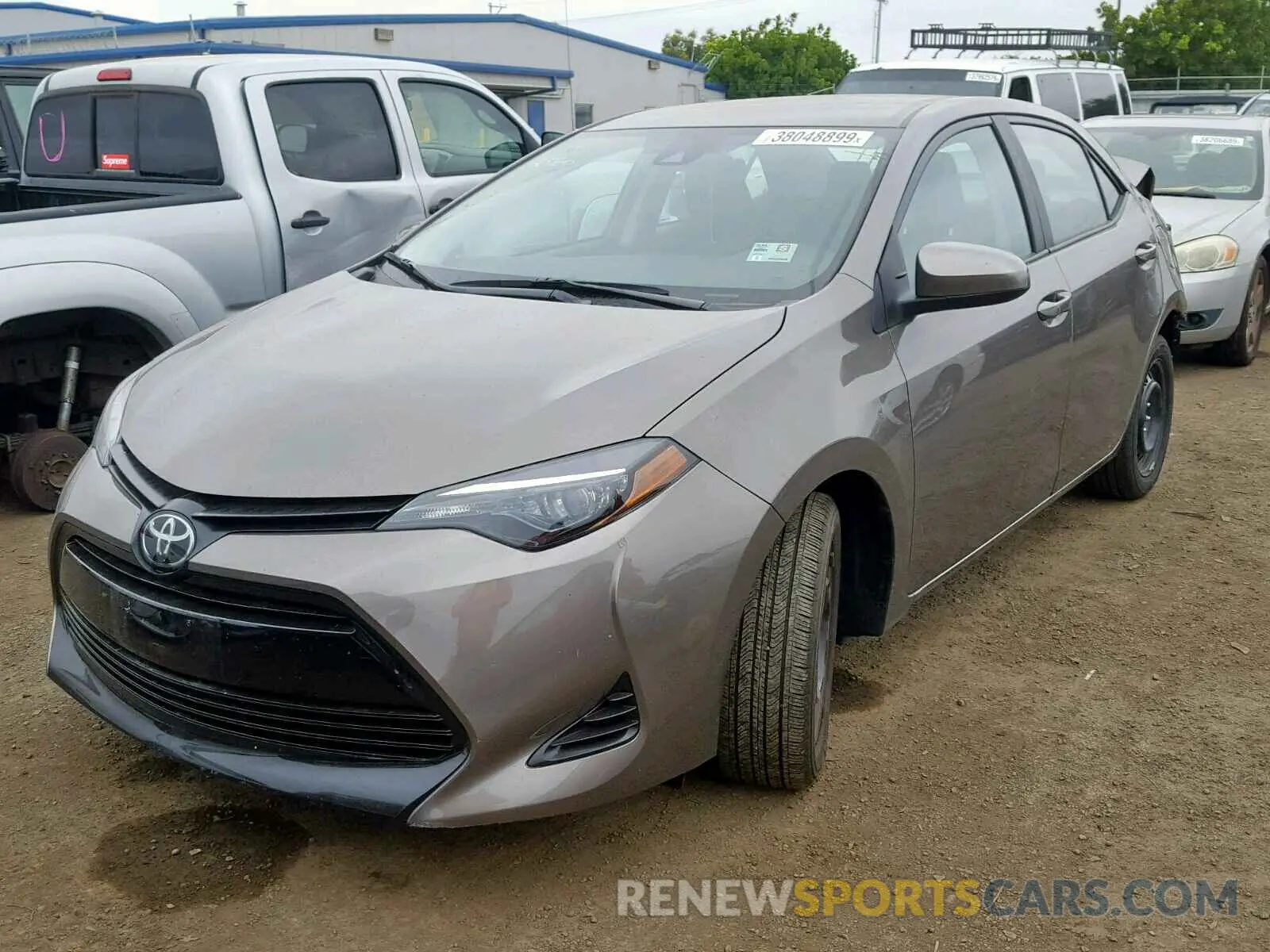 2 Photograph of a damaged car 2T1BURHE9KC161523 TOYOTA COROLLA 2019
