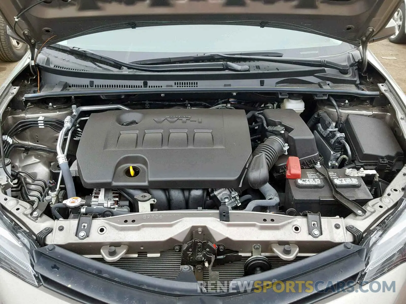 7 Photograph of a damaged car 2T1BURHE9KC161523 TOYOTA COROLLA 2019