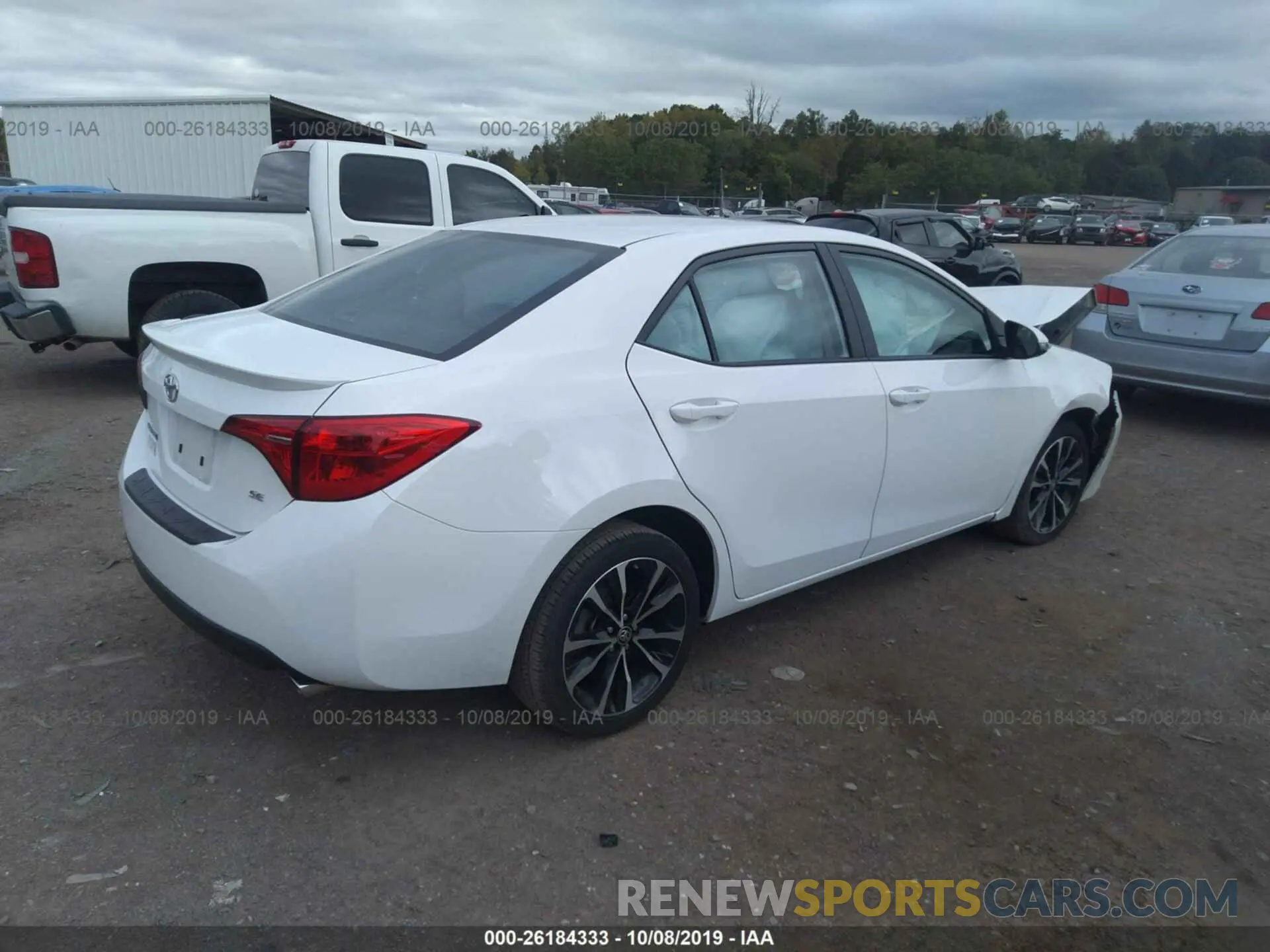 4 Photograph of a damaged car 2T1BURHE9KC164020 TOYOTA COROLLA 2019