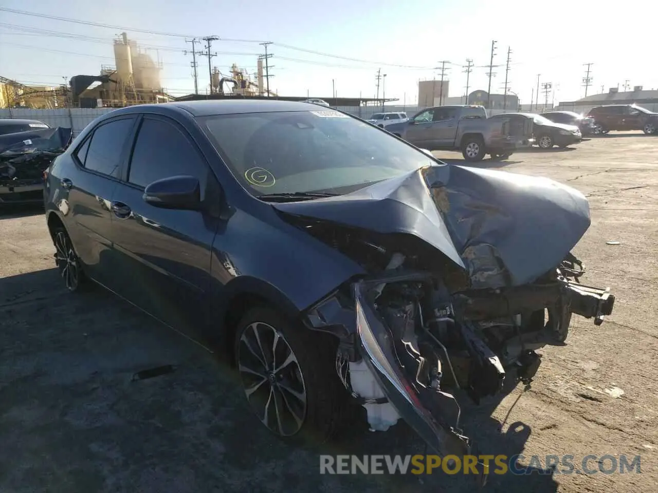 4 Фотография поврежденного автомобиля 2T1BURHE9KC166298 TOYOTA COROLLA 2019