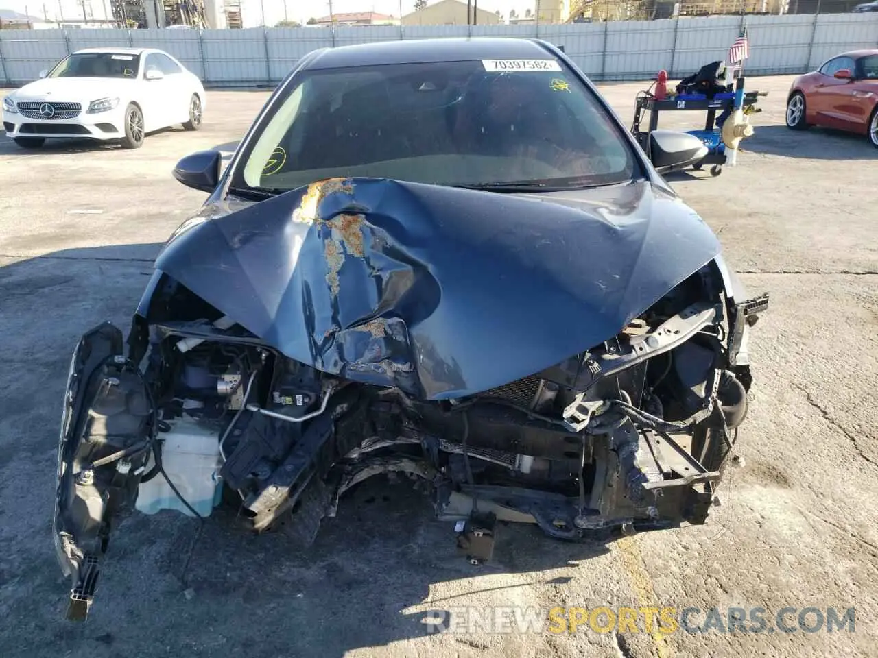 5 Фотография поврежденного автомобиля 2T1BURHE9KC166298 TOYOTA COROLLA 2019