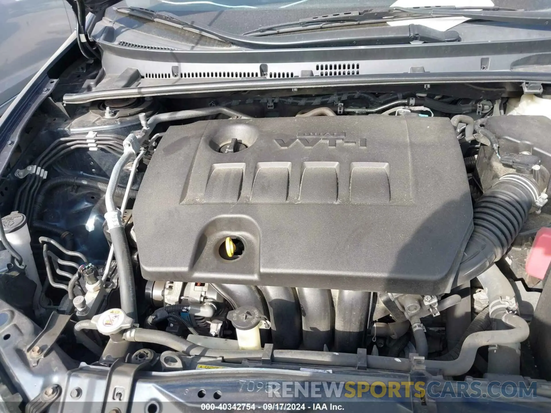 10 Photograph of a damaged car 2T1BURHE9KC192769 TOYOTA COROLLA 2019