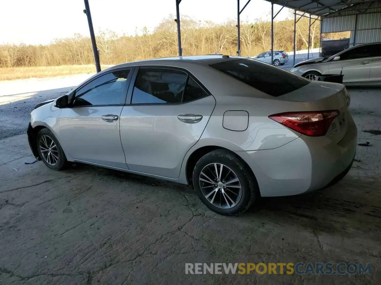 2 Photograph of a damaged car 2T1BURHE9KC195168 TOYOTA COROLLA 2019