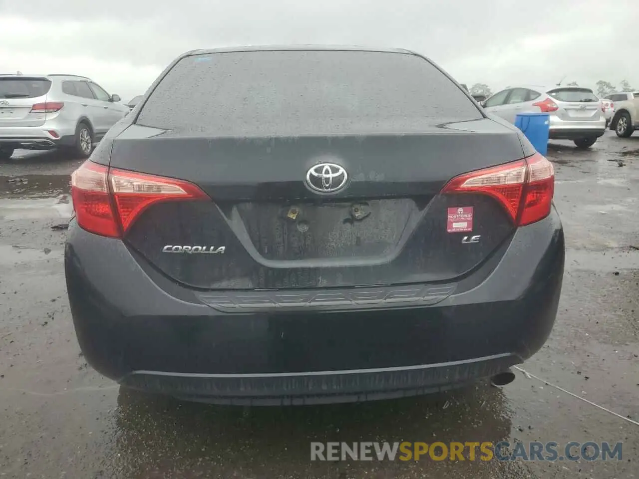 6 Photograph of a damaged car 2T1BURHE9KC208968 TOYOTA COROLLA 2019
