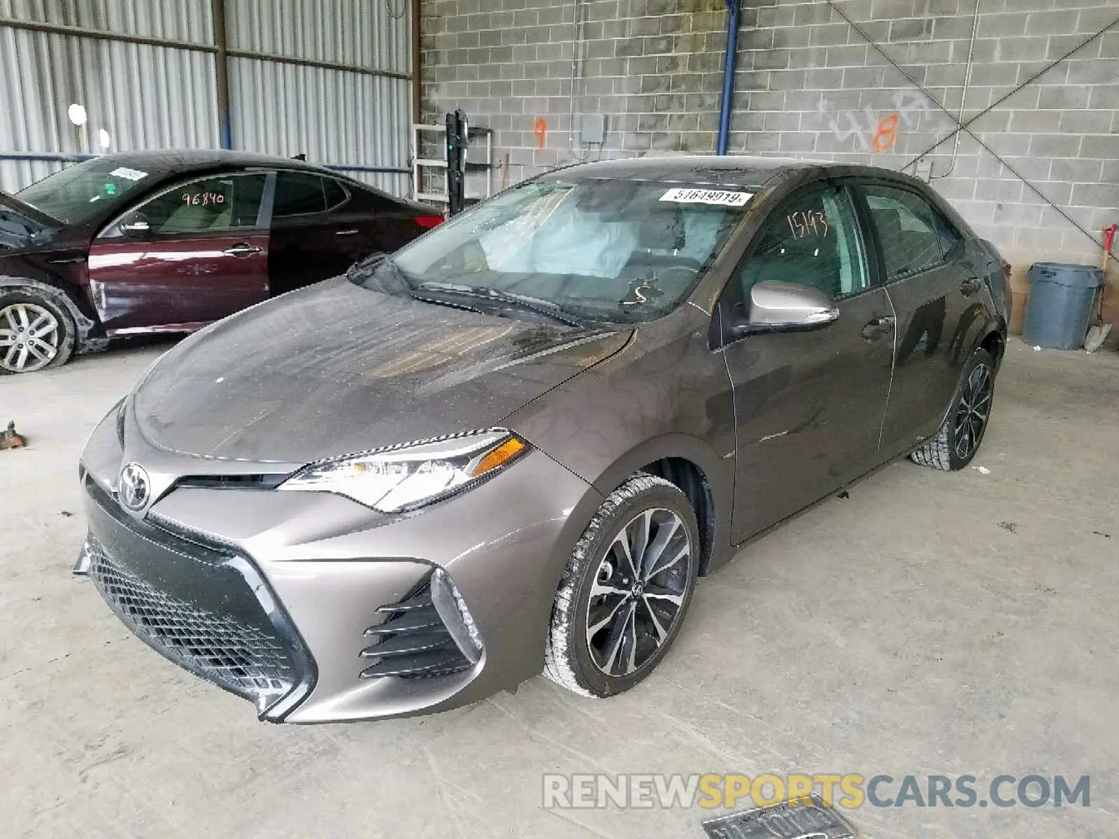 2 Photograph of a damaged car 2T1BURHE9KC209067 TOYOTA COROLLA 2019