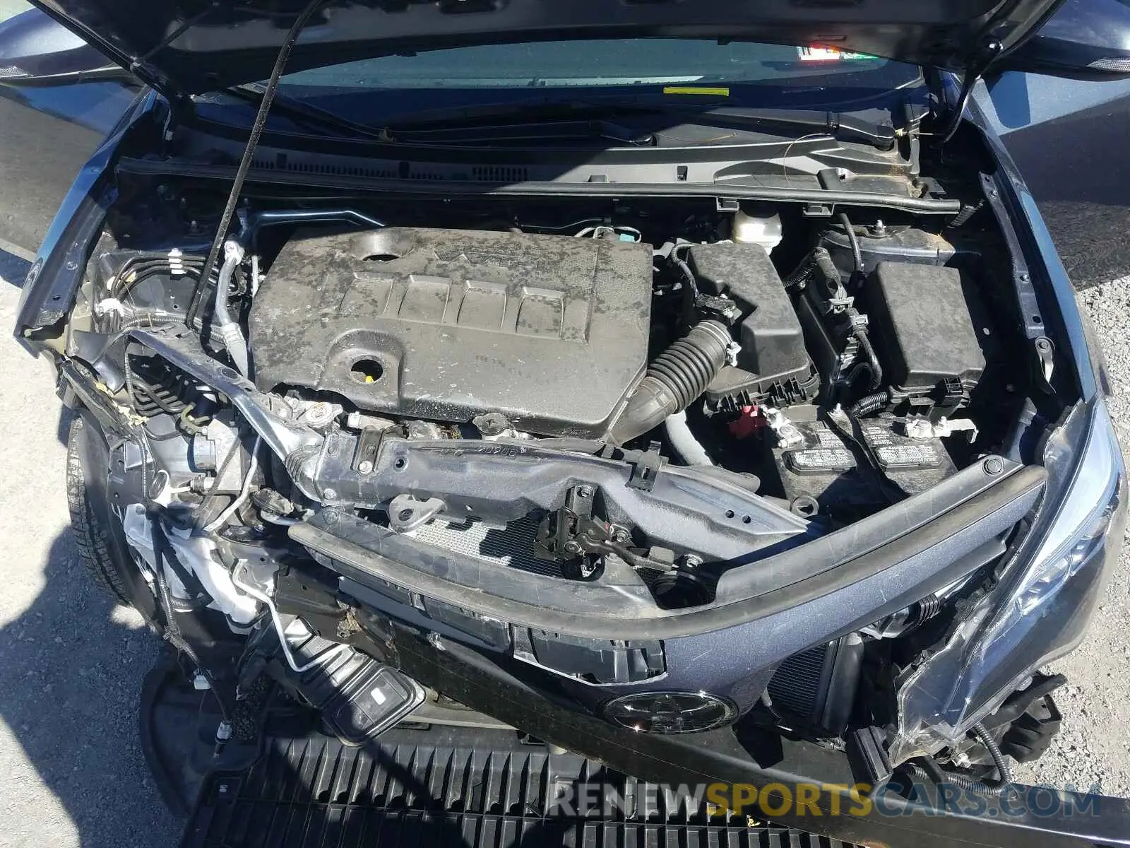 7 Photograph of a damaged car 2T1BURHE9KC212700 TOYOTA COROLLA 2019