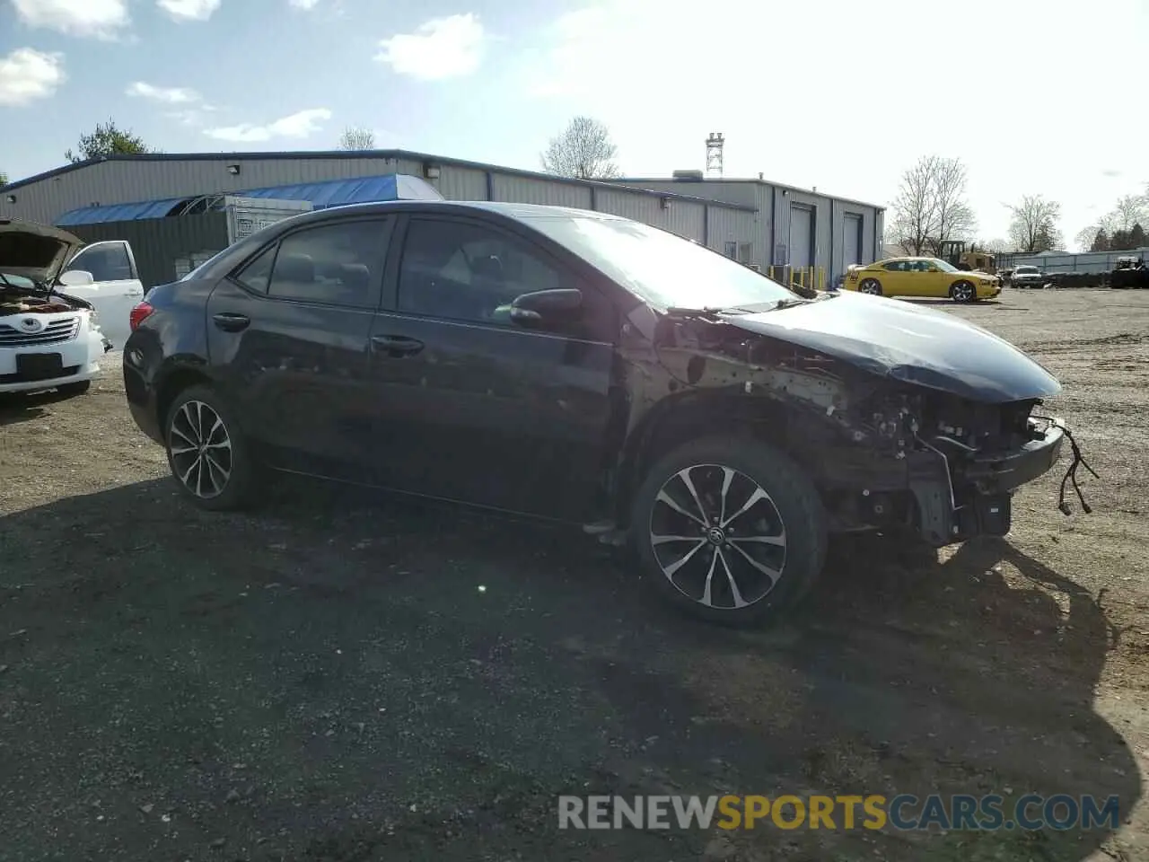 4 Photograph of a damaged car 2T1BURHE9KC212888 TOYOTA COROLLA 2019