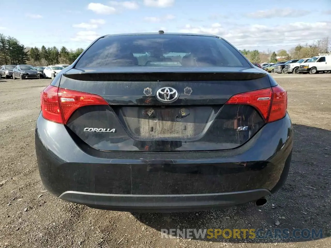 6 Photograph of a damaged car 2T1BURHE9KC212888 TOYOTA COROLLA 2019