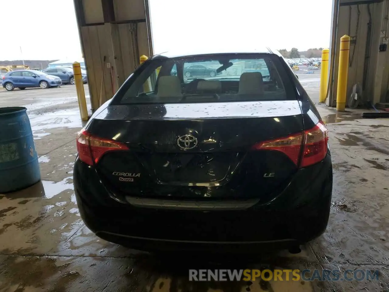 6 Photograph of a damaged car 2T1BURHE9KC216214 TOYOTA COROLLA 2019