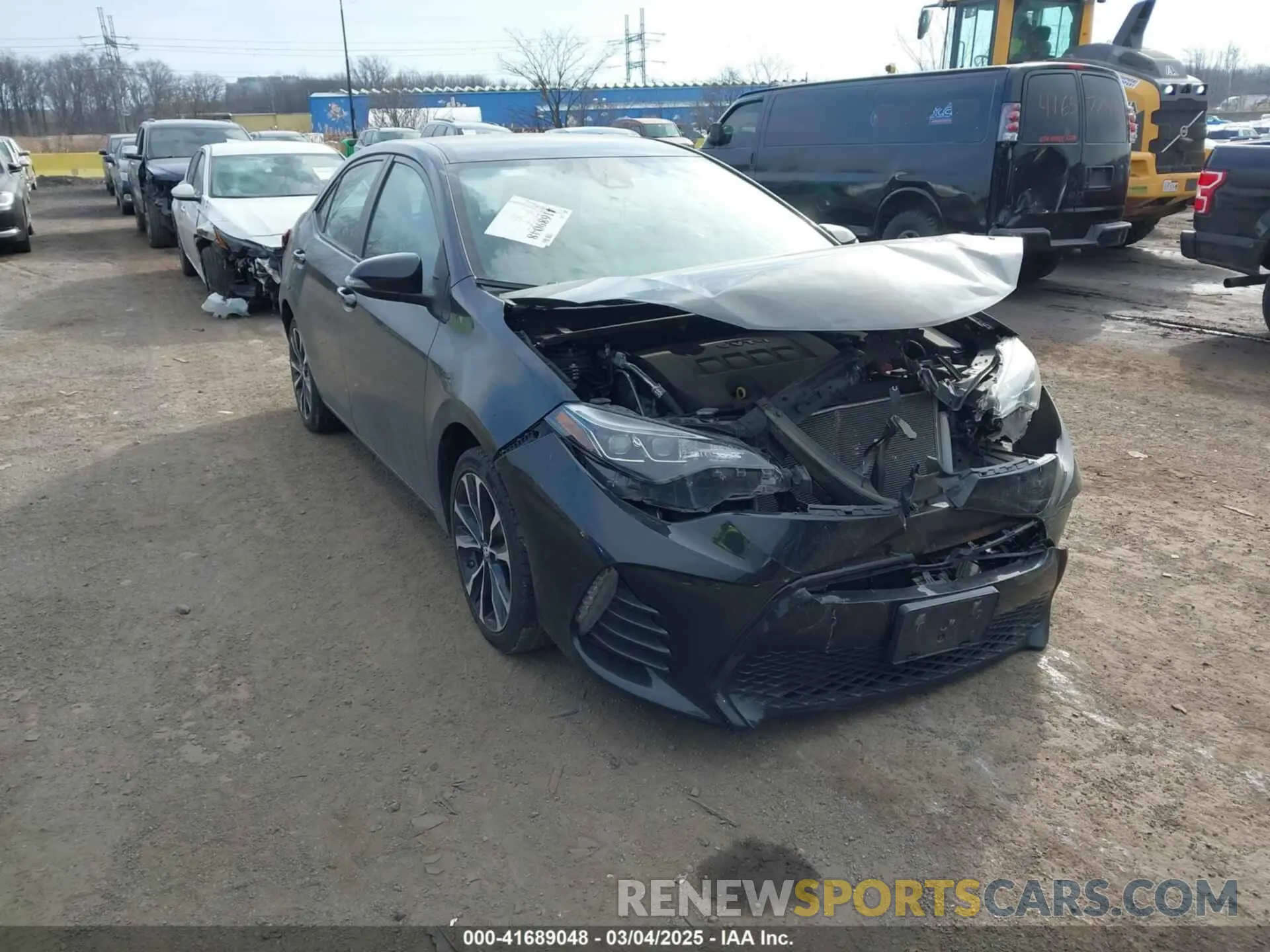1 Photograph of a damaged car 2T1BURHE9KC219002 TOYOTA COROLLA 2019