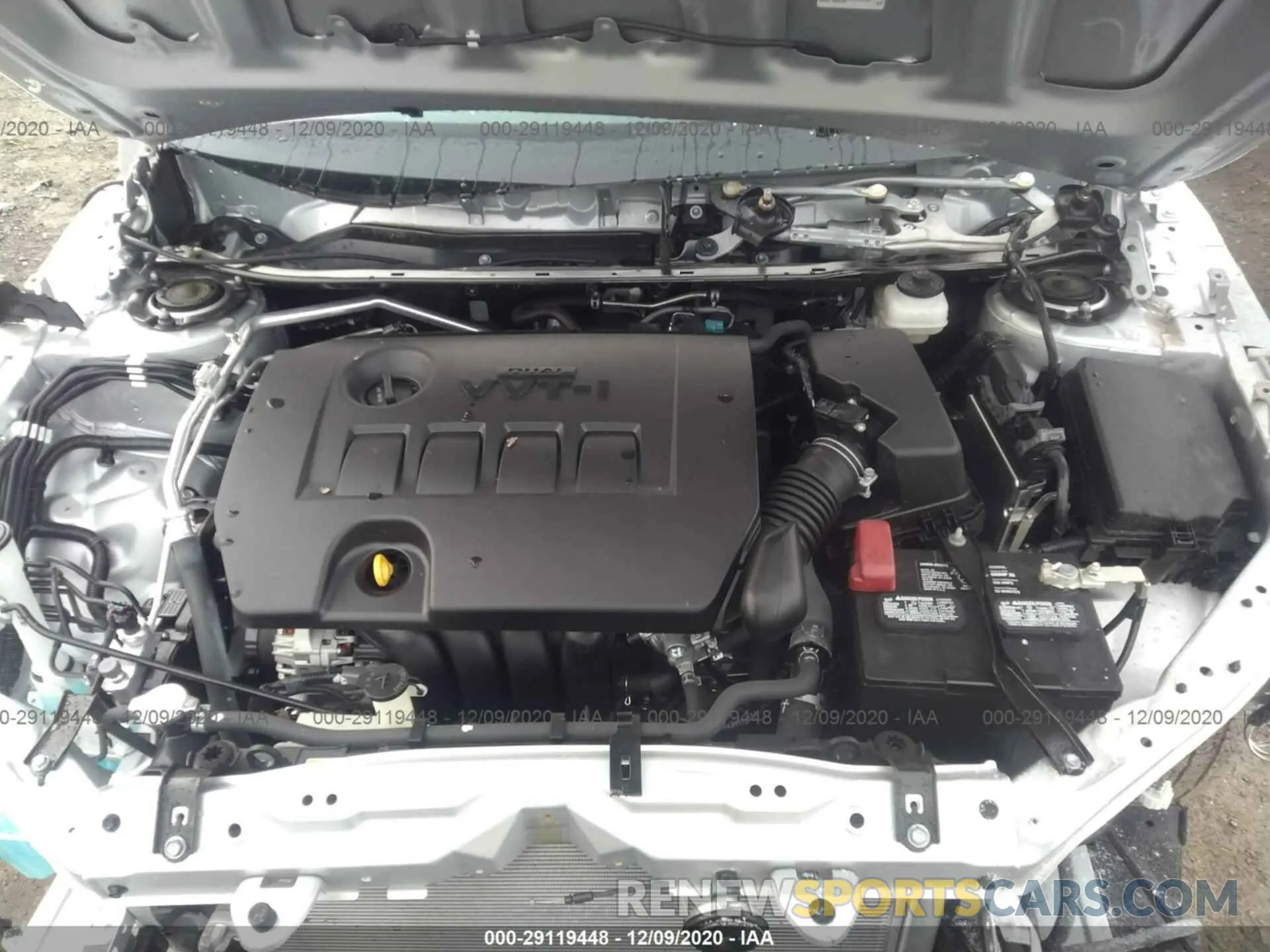 10 Photograph of a damaged car 2T1BURHE9KC220585 TOYOTA COROLLA 2019