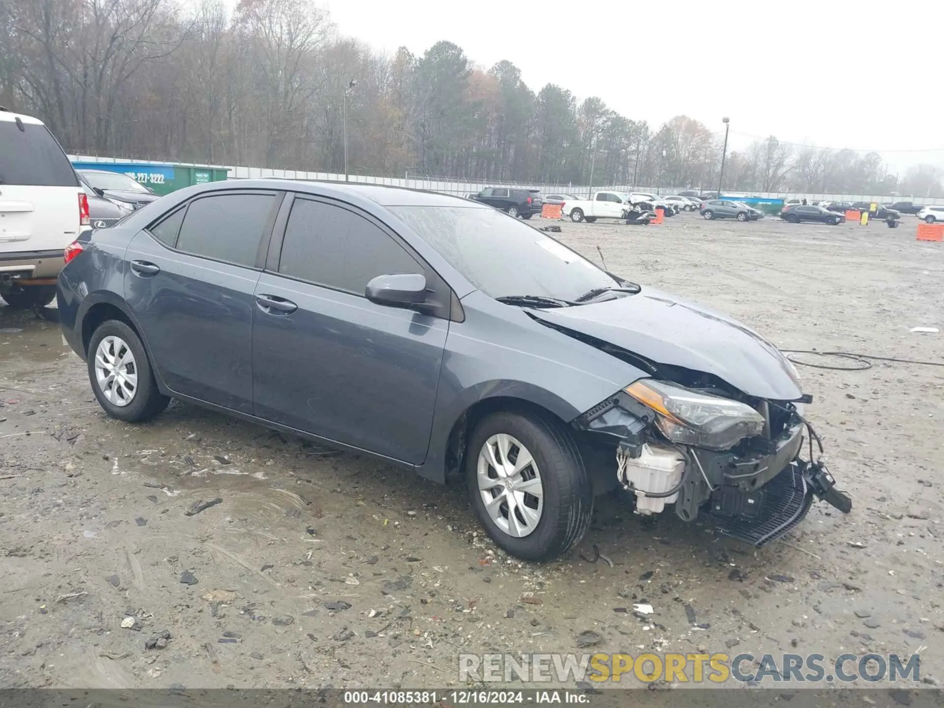 1 Photograph of a damaged car 2T1BURHE9KC223051 TOYOTA COROLLA 2019