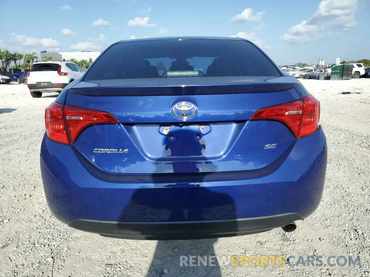 6 Фотография поврежденного автомобиля 2T1BURHE9KC223390 TOYOTA COROLLA 2019