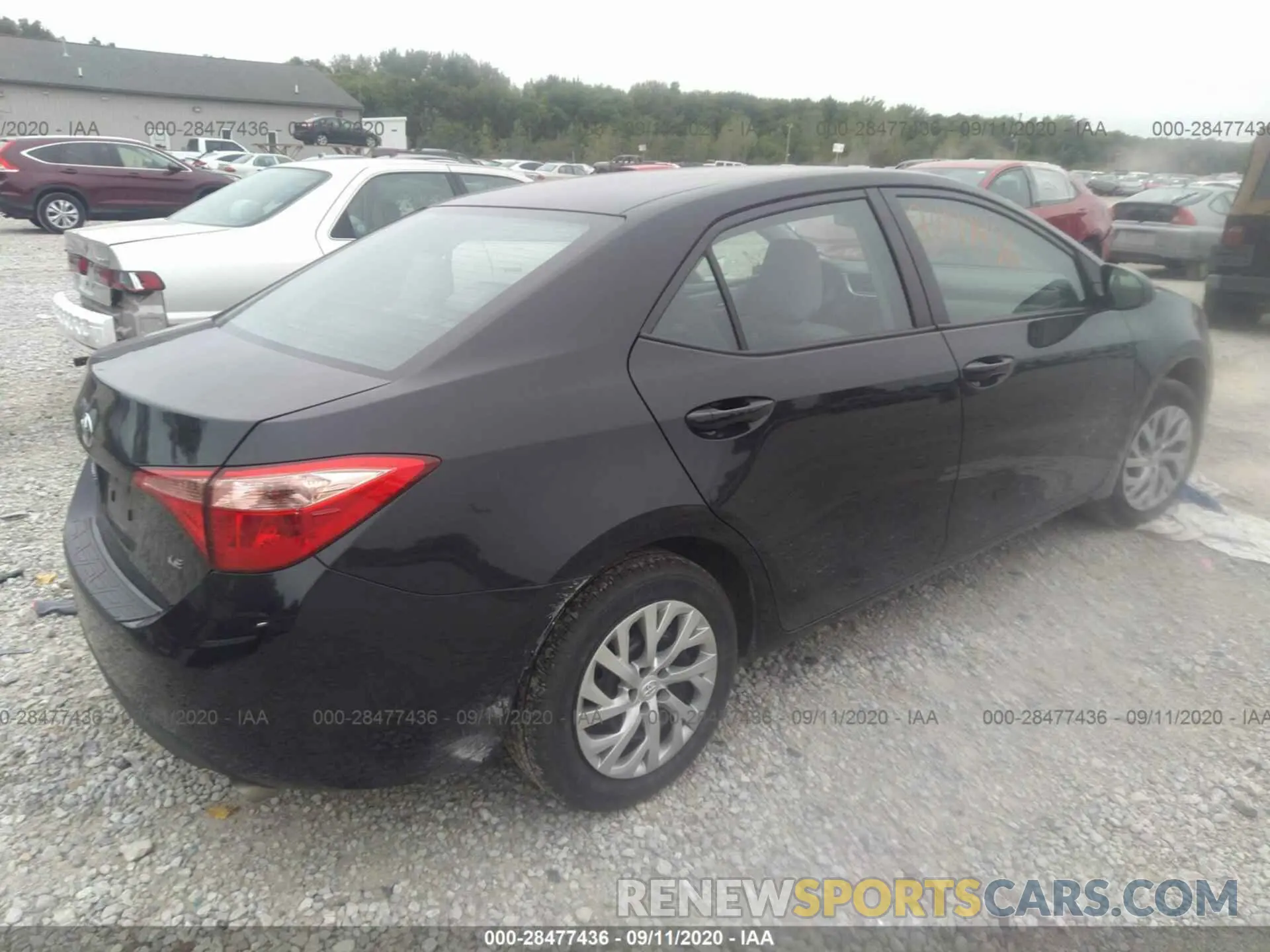 4 Photograph of a damaged car 2T1BURHE9KC223583 TOYOTA COROLLA 2019