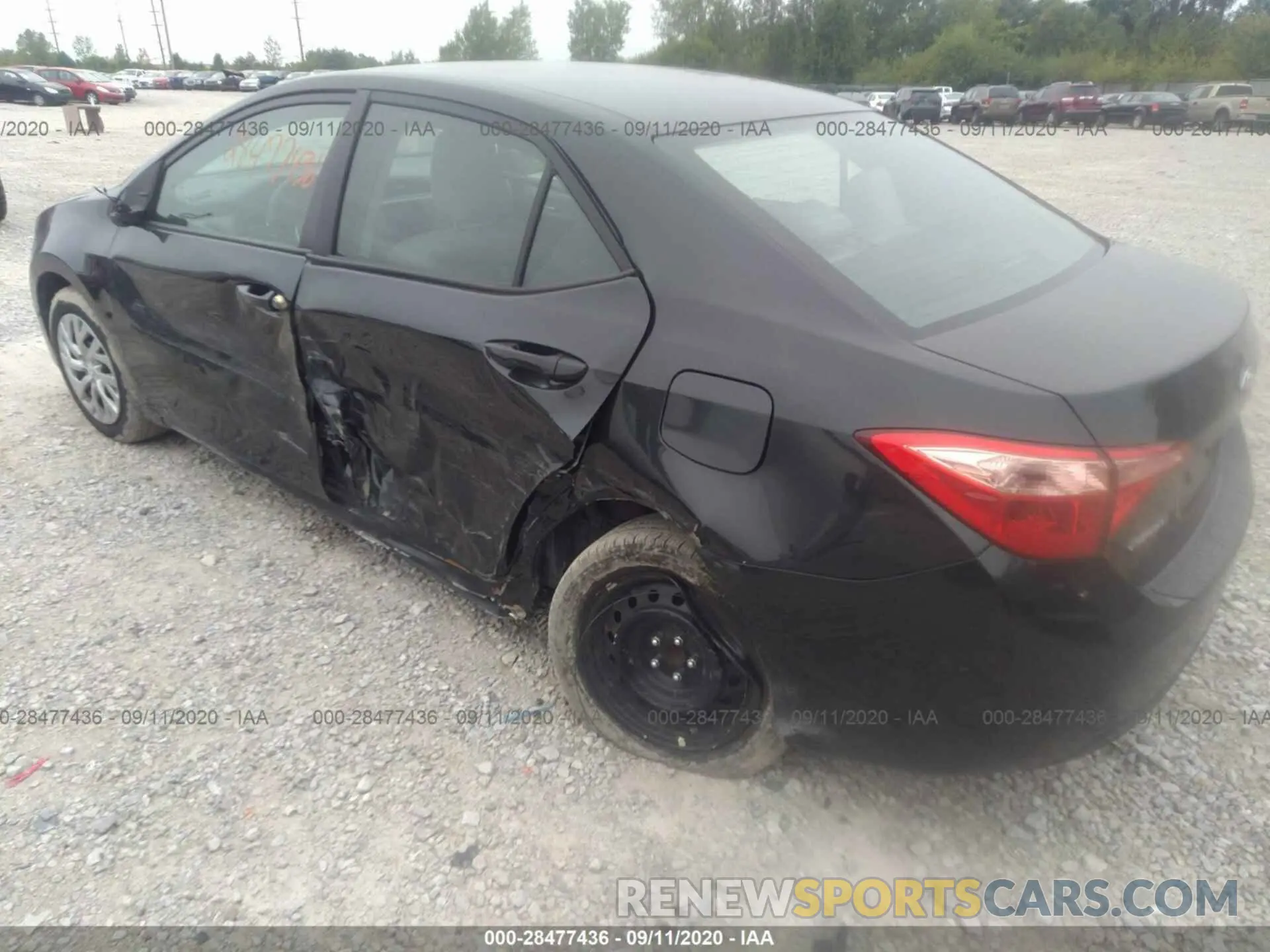 6 Photograph of a damaged car 2T1BURHE9KC223583 TOYOTA COROLLA 2019