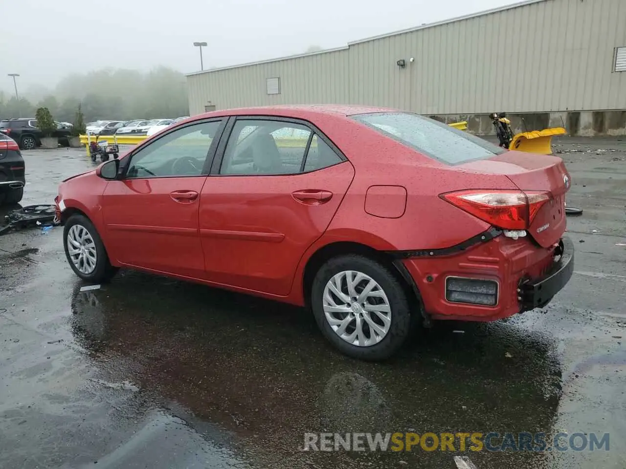 2 Photograph of a damaged car 2T1BURHE9KC227813 TOYOTA COROLLA 2019