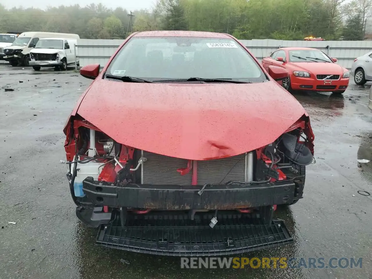 5 Photograph of a damaged car 2T1BURHE9KC227813 TOYOTA COROLLA 2019