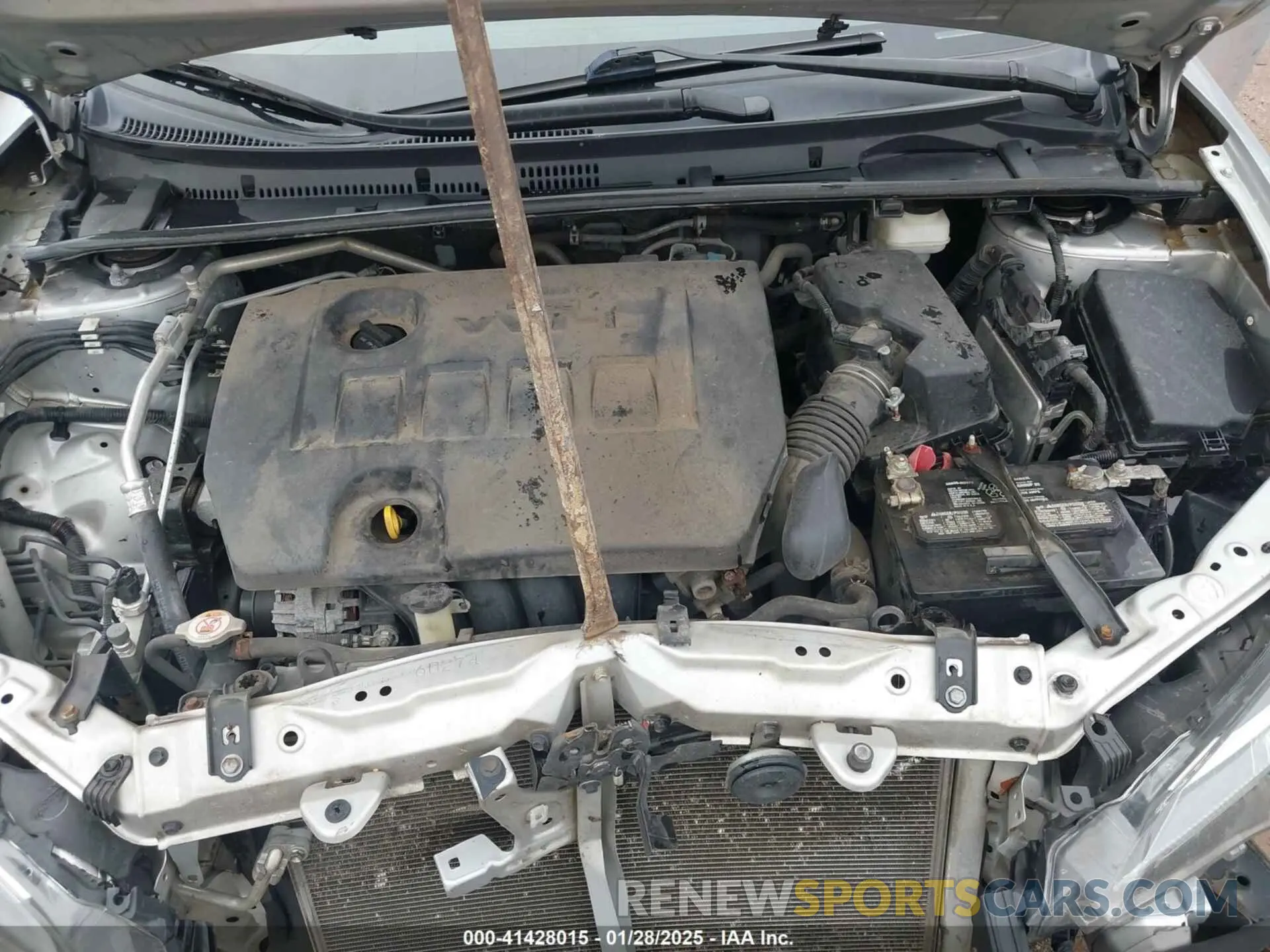 10 Photograph of a damaged car 2T1BURHE9KC232042 TOYOTA COROLLA 2019