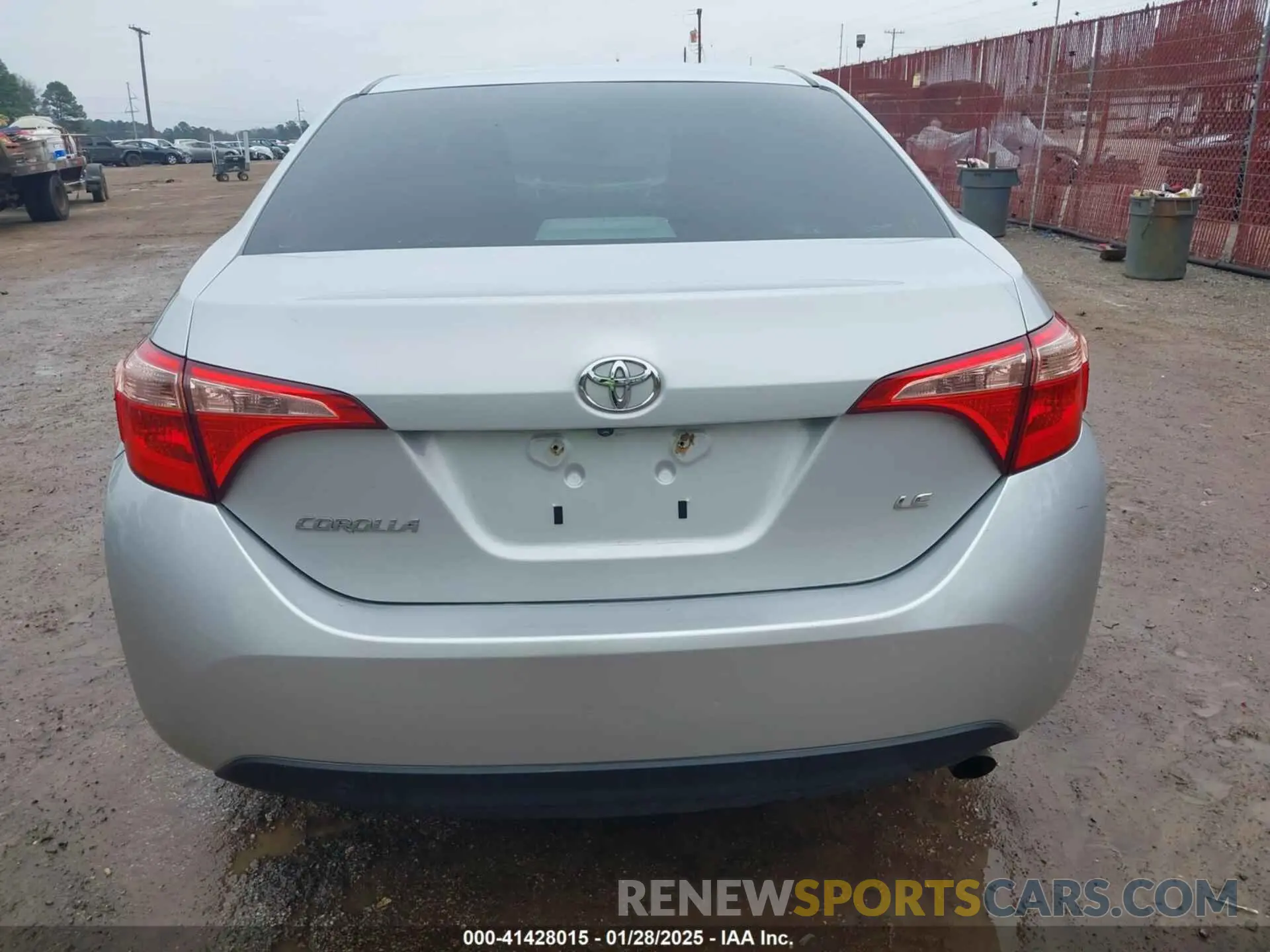 16 Photograph of a damaged car 2T1BURHE9KC232042 TOYOTA COROLLA 2019