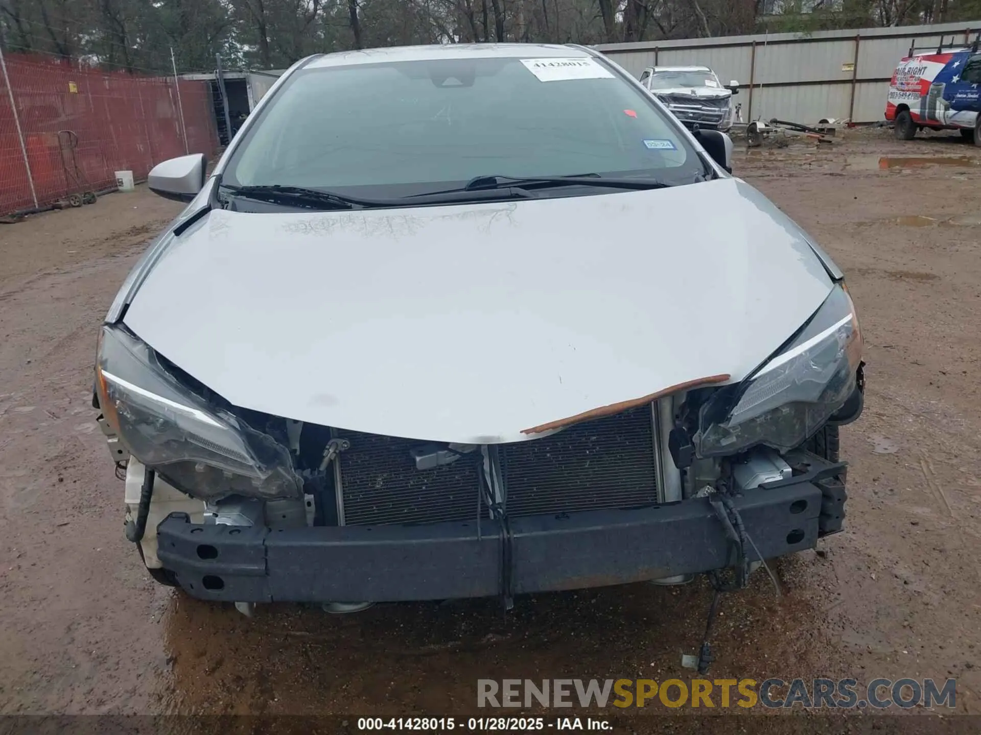 6 Photograph of a damaged car 2T1BURHE9KC232042 TOYOTA COROLLA 2019