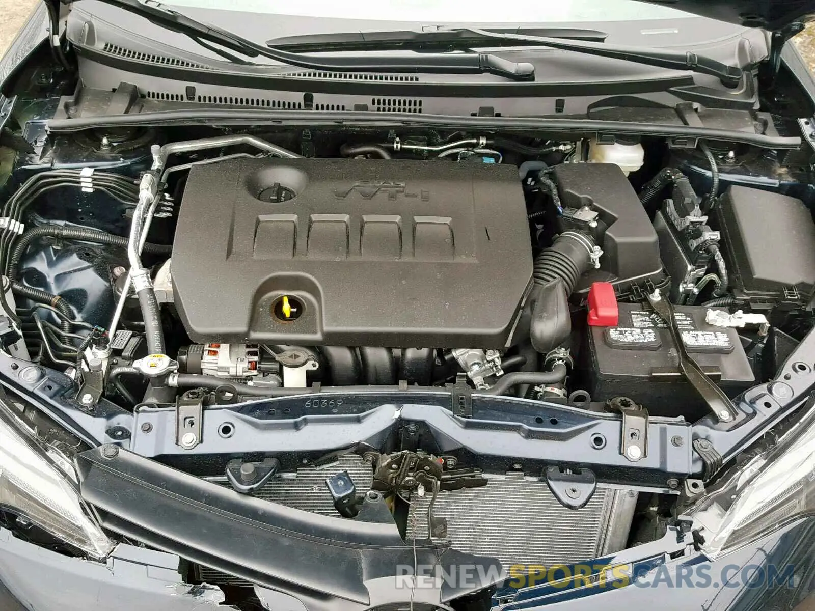 7 Photograph of a damaged car 2T1BURHE9KC232137 TOYOTA COROLLA 2019