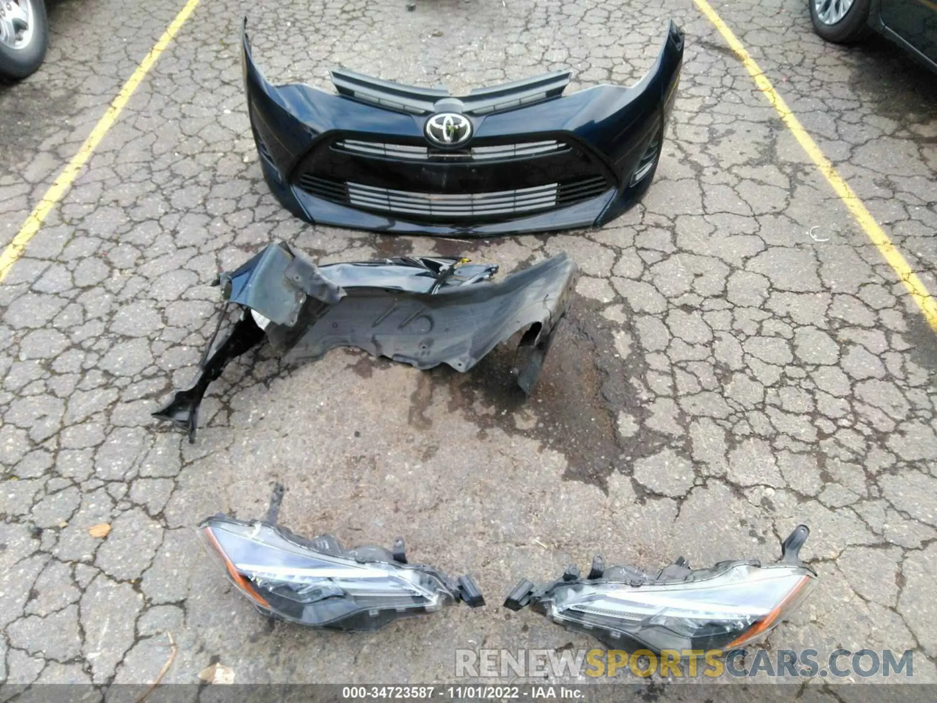 12 Фотография поврежденного автомобиля 2T1BURHE9KC236799 TOYOTA COROLLA 2019