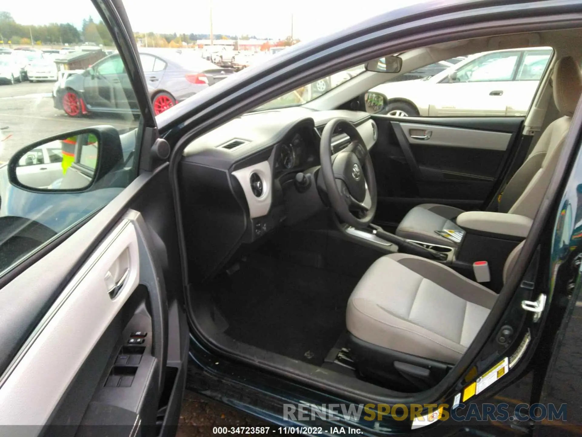 5 Фотография поврежденного автомобиля 2T1BURHE9KC236799 TOYOTA COROLLA 2019