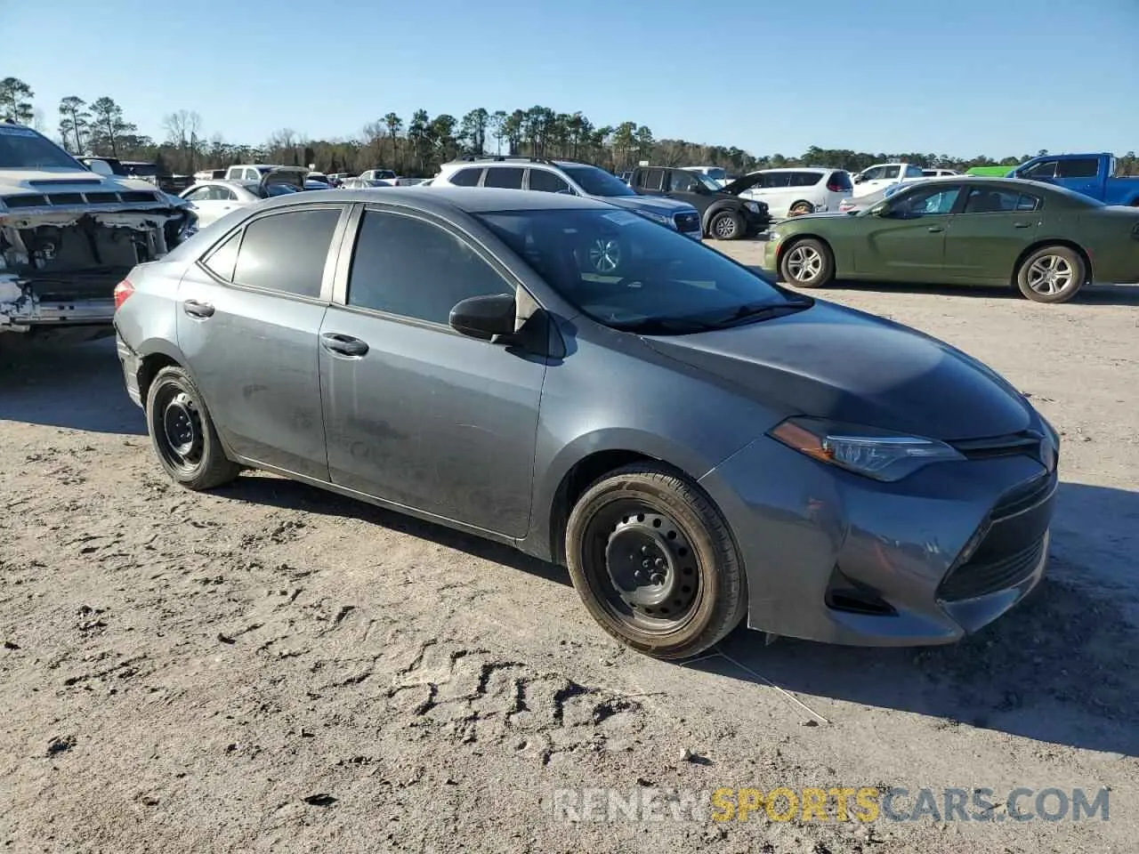 4 Фотография поврежденного автомобиля 2T1BURHE9KC237743 TOYOTA COROLLA 2019