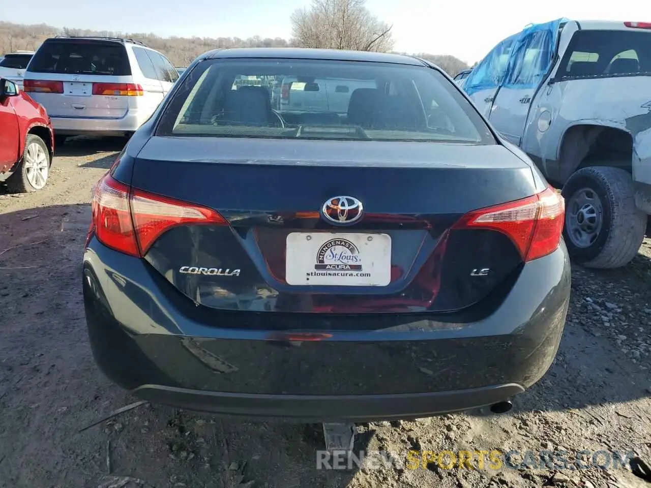 6 Фотография поврежденного автомобиля 2T1BURHE9KC238147 TOYOTA COROLLA 2019