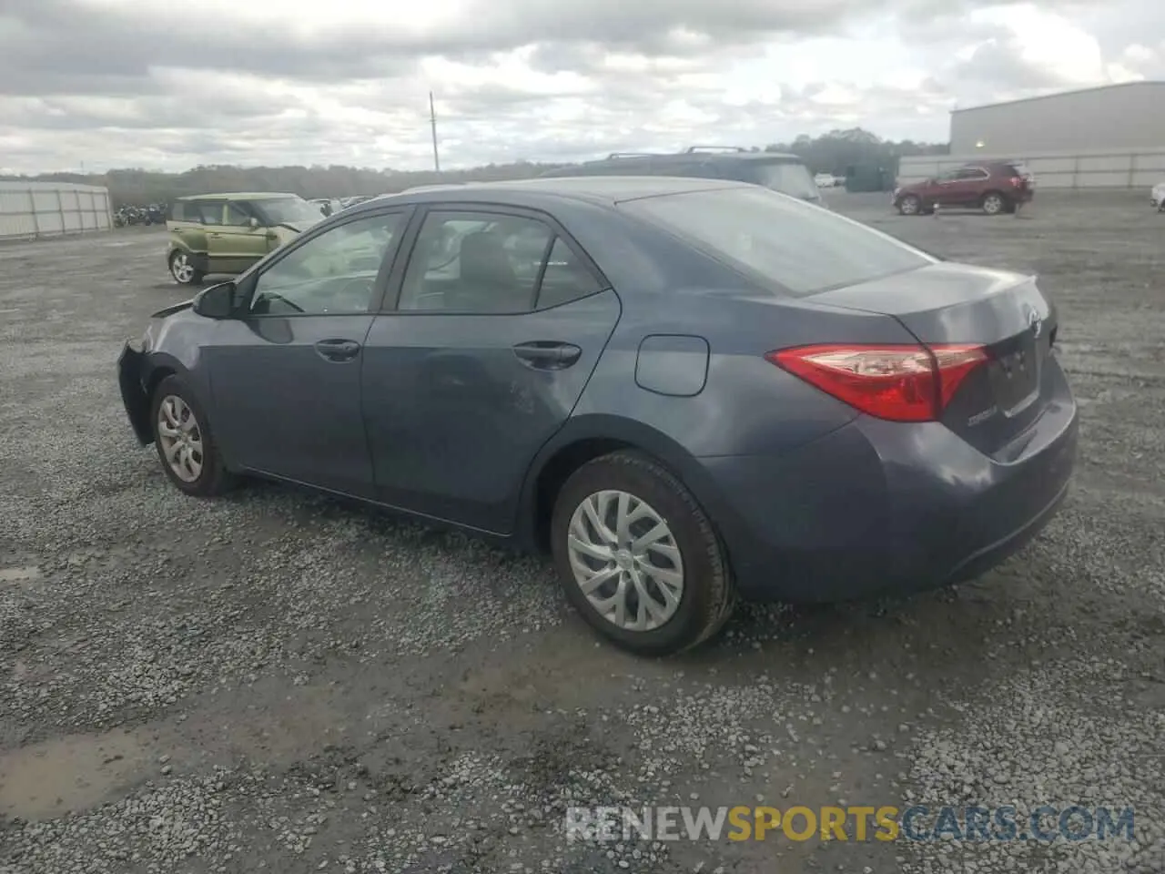 2 Photograph of a damaged car 2T1BURHE9KC242554 TOYOTA COROLLA 2019
