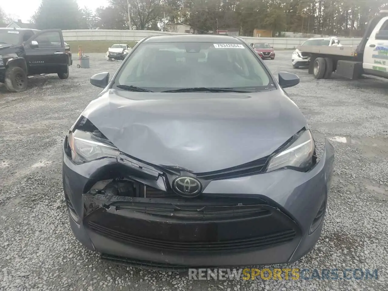 5 Photograph of a damaged car 2T1BURHE9KC242554 TOYOTA COROLLA 2019