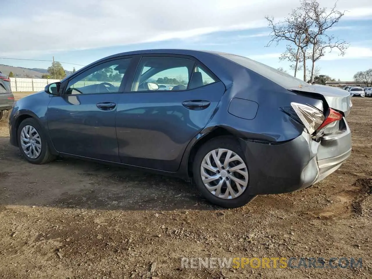 2 Photograph of a damaged car 2T1BURHE9KC244093 TOYOTA COROLLA 2019