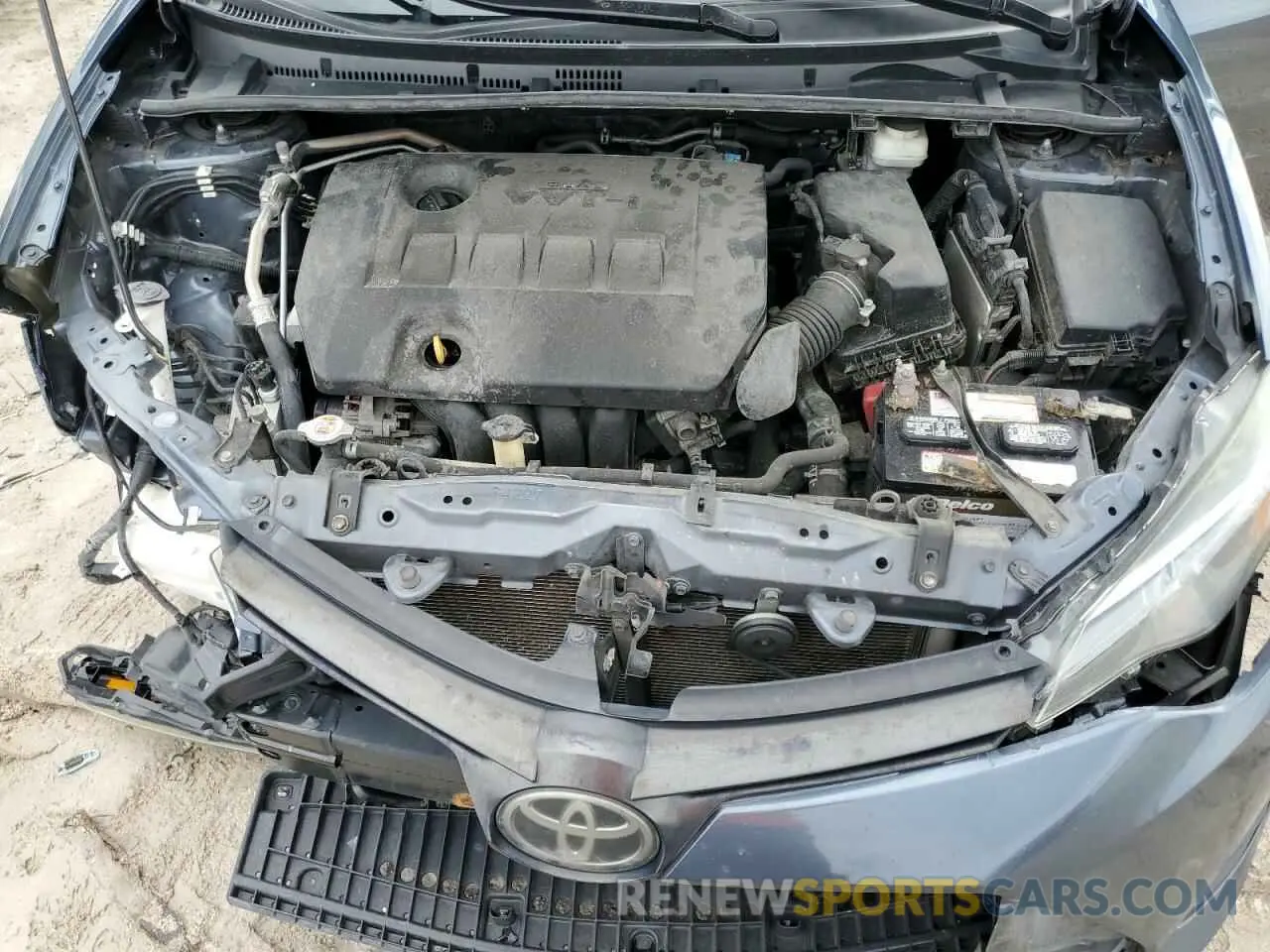 11 Photograph of a damaged car 2T1BURHE9KC245955 TOYOTA COROLLA 2019