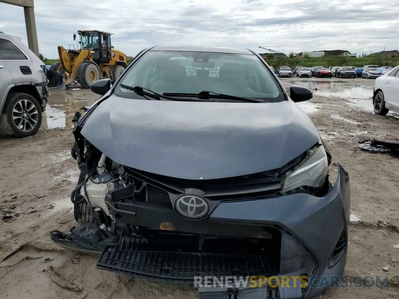 5 Photograph of a damaged car 2T1BURHE9KC245955 TOYOTA COROLLA 2019