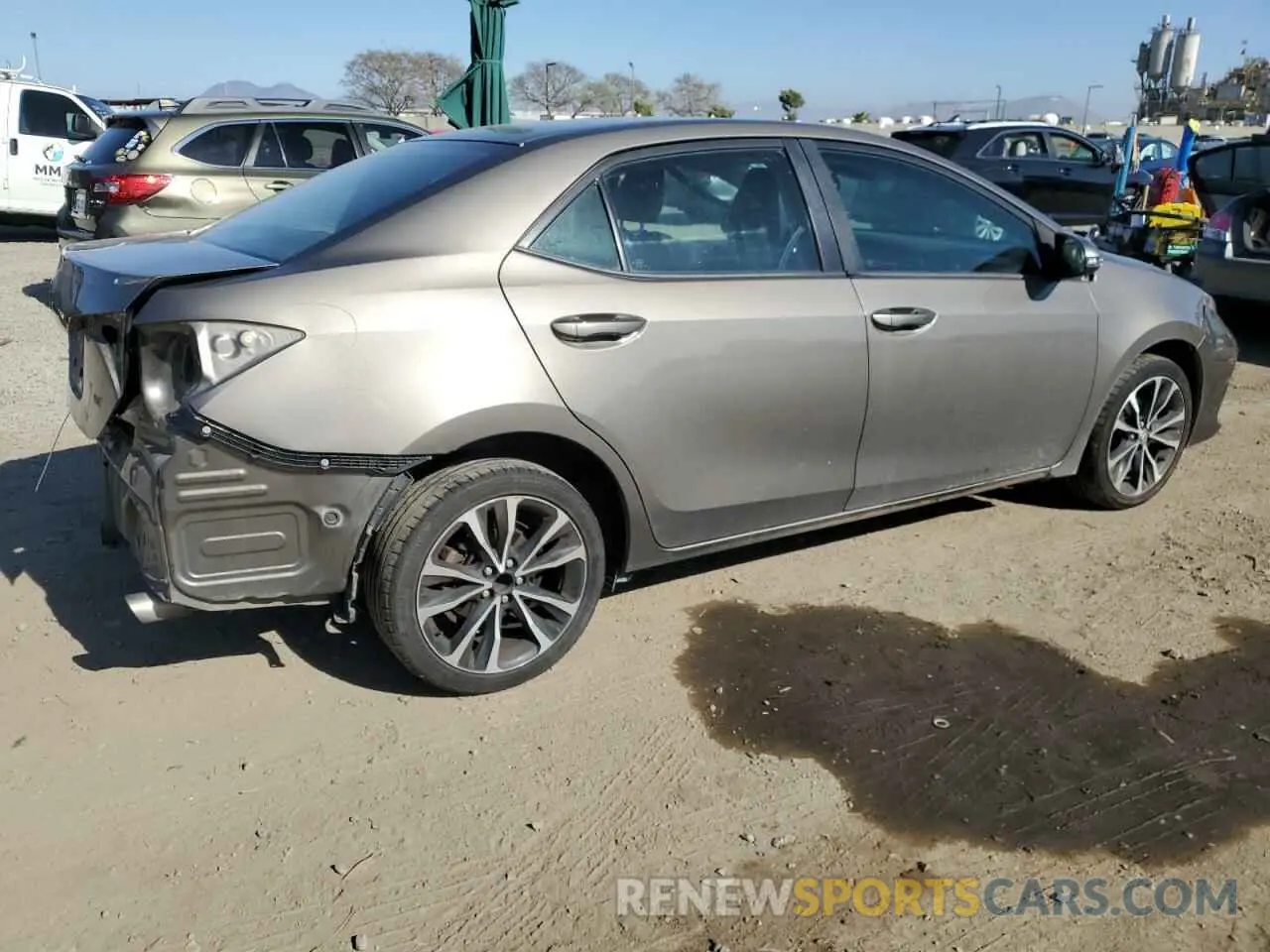 3 Photograph of a damaged car 2T1BURHEXKC132340 TOYOTA COROLLA 2019