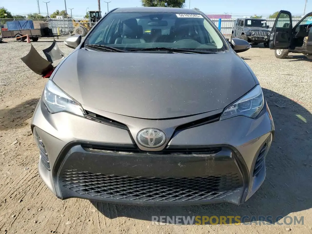5 Photograph of a damaged car 2T1BURHEXKC132340 TOYOTA COROLLA 2019