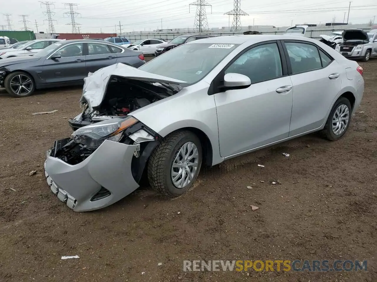 1 Фотография поврежденного автомобиля 2T1BURHEXKC132399 TOYOTA COROLLA 2019
