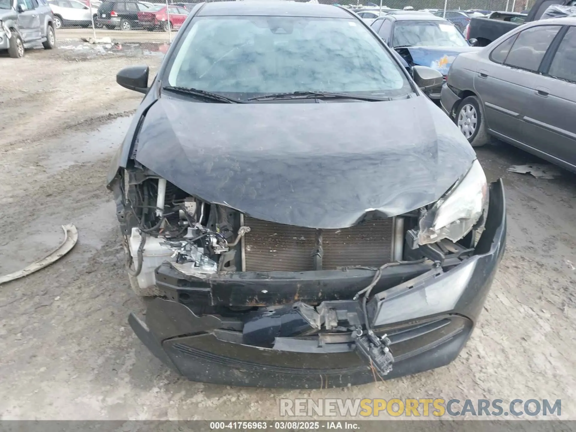 6 Photograph of a damaged car 2T1BURHEXKC138753 TOYOTA COROLLA 2019