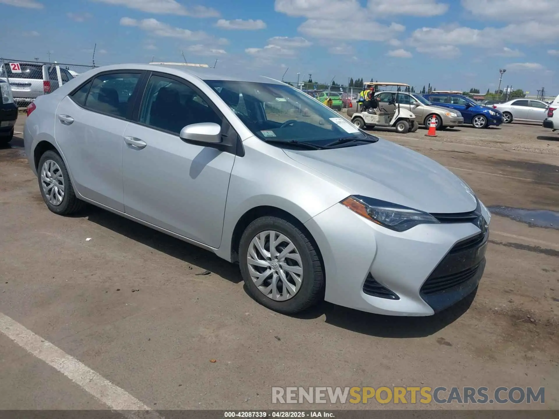 1 Фотография поврежденного автомобиля 2T1BURHEXKC143368 TOYOTA COROLLA 2019