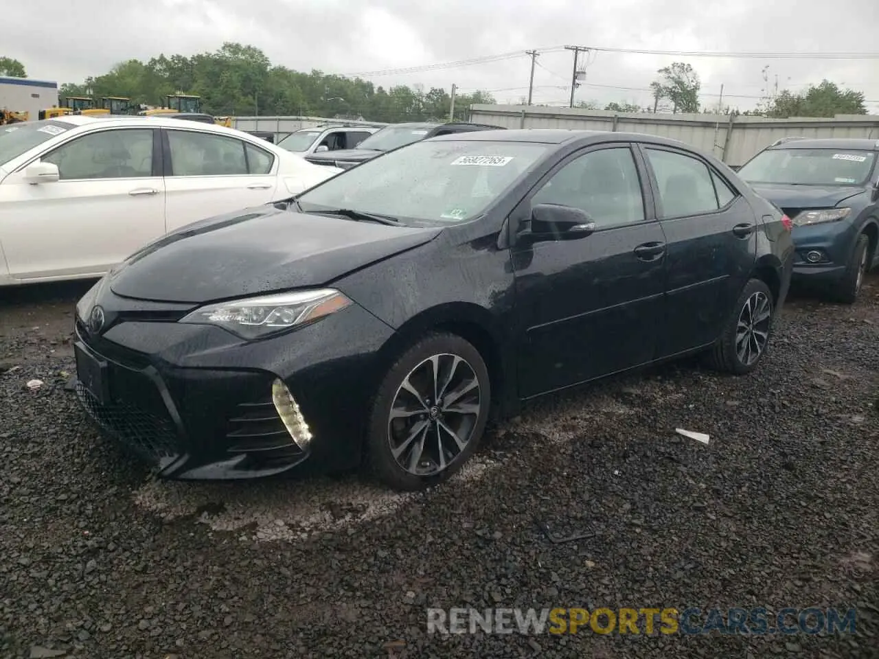 1 Photograph of a damaged car 2T1BURHEXKC144729 TOYOTA COROLLA 2019